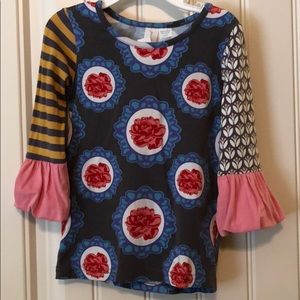 Matilda Jane 3/4 length sleeve top. Great cond